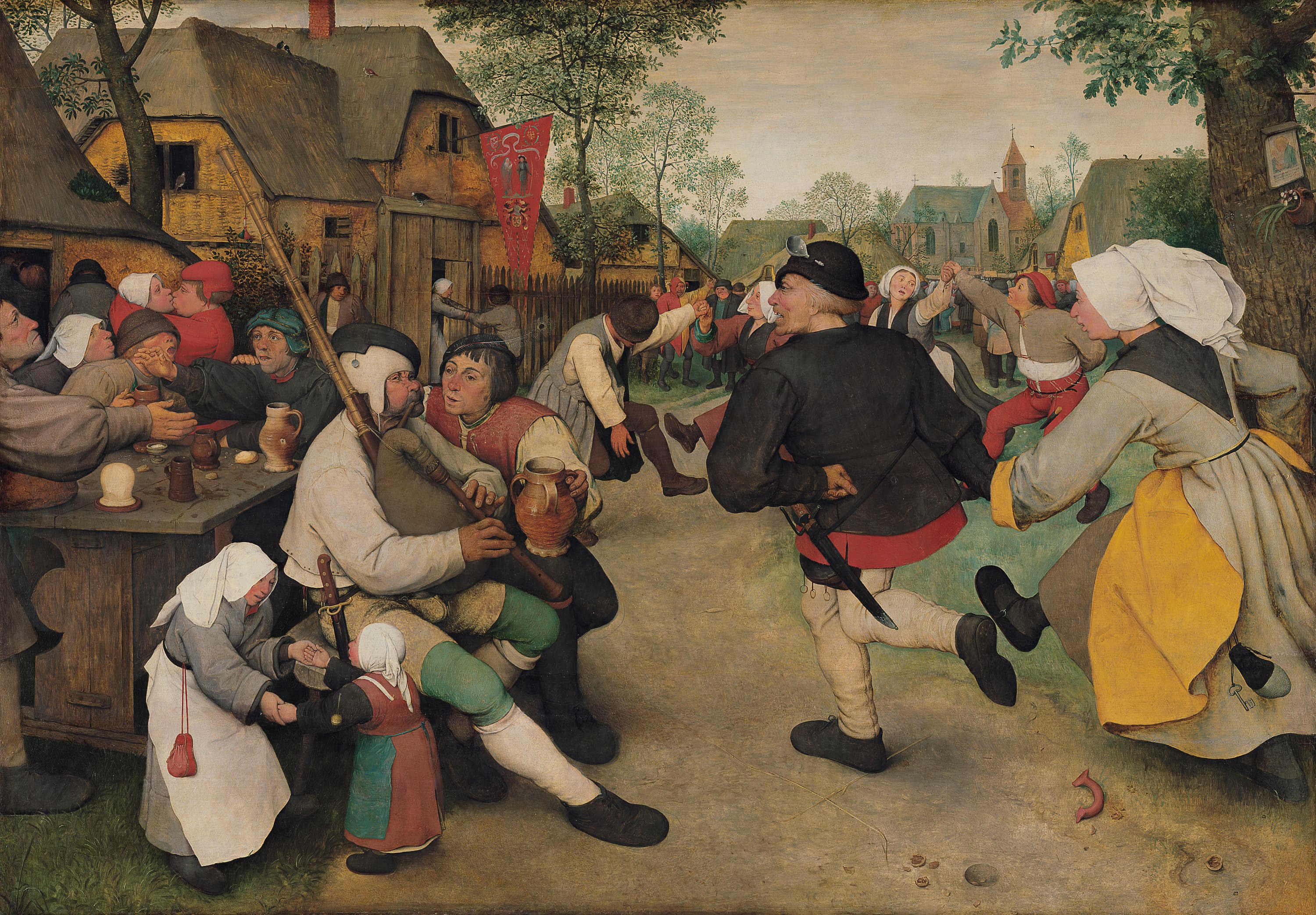 Marginalized Groups and Inclusive Histories, File:Pieter Bruegel The Peasant Dance.jpg - Wikipedia