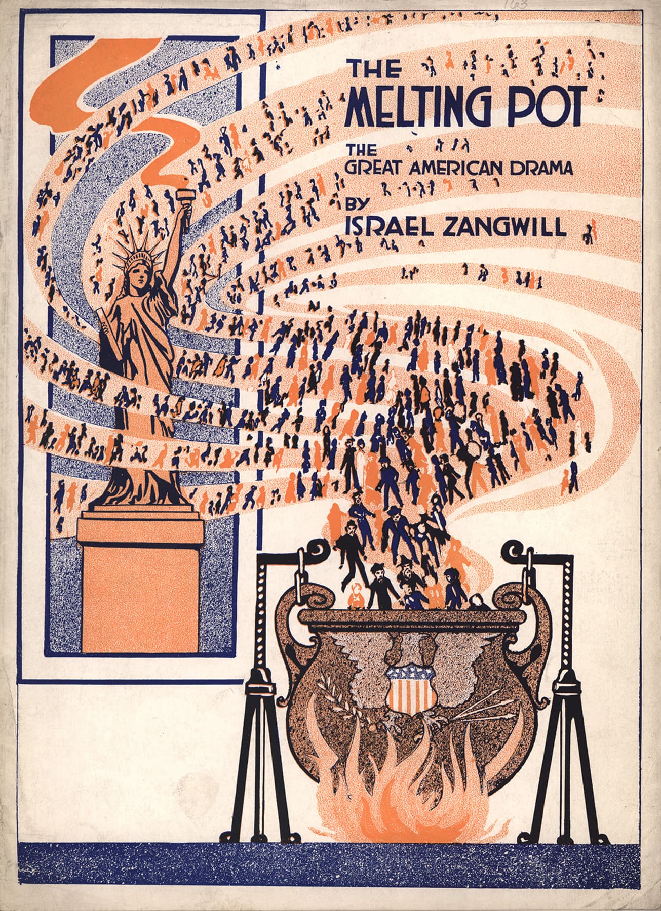 Melting Pot Theory and Straight-Line Assimilation, Immigration | HIST 1302: US after 1877