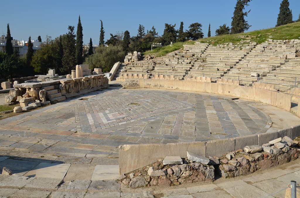 Mythological roots, The Theater of Dionysus on the South Slope of the Acropoli… | Flickr