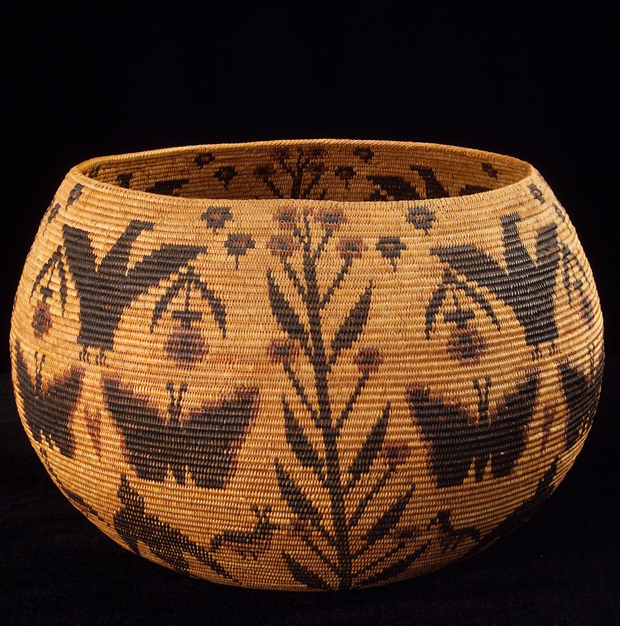 Traditional Pottery and Basketry Techniques, File:Lucy Telles basket.jpg - Wikipedia, the free encyclopedia