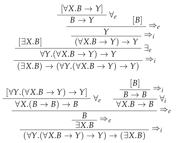 Negating Universal Statements, Second Order Logic: Existential could be expressed as a universal quantifier. - Mathematics ...