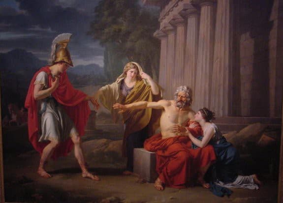 Oedipus complex in plays, Oedipus At Colonus | Jean-Antoine-Theodore Giroust (1753-181… | Flickr