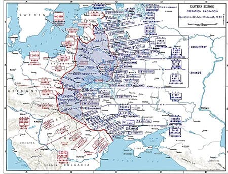 Operation Bagration and Vistula-Oder Offensive, Operation Bagration - Wikipedia