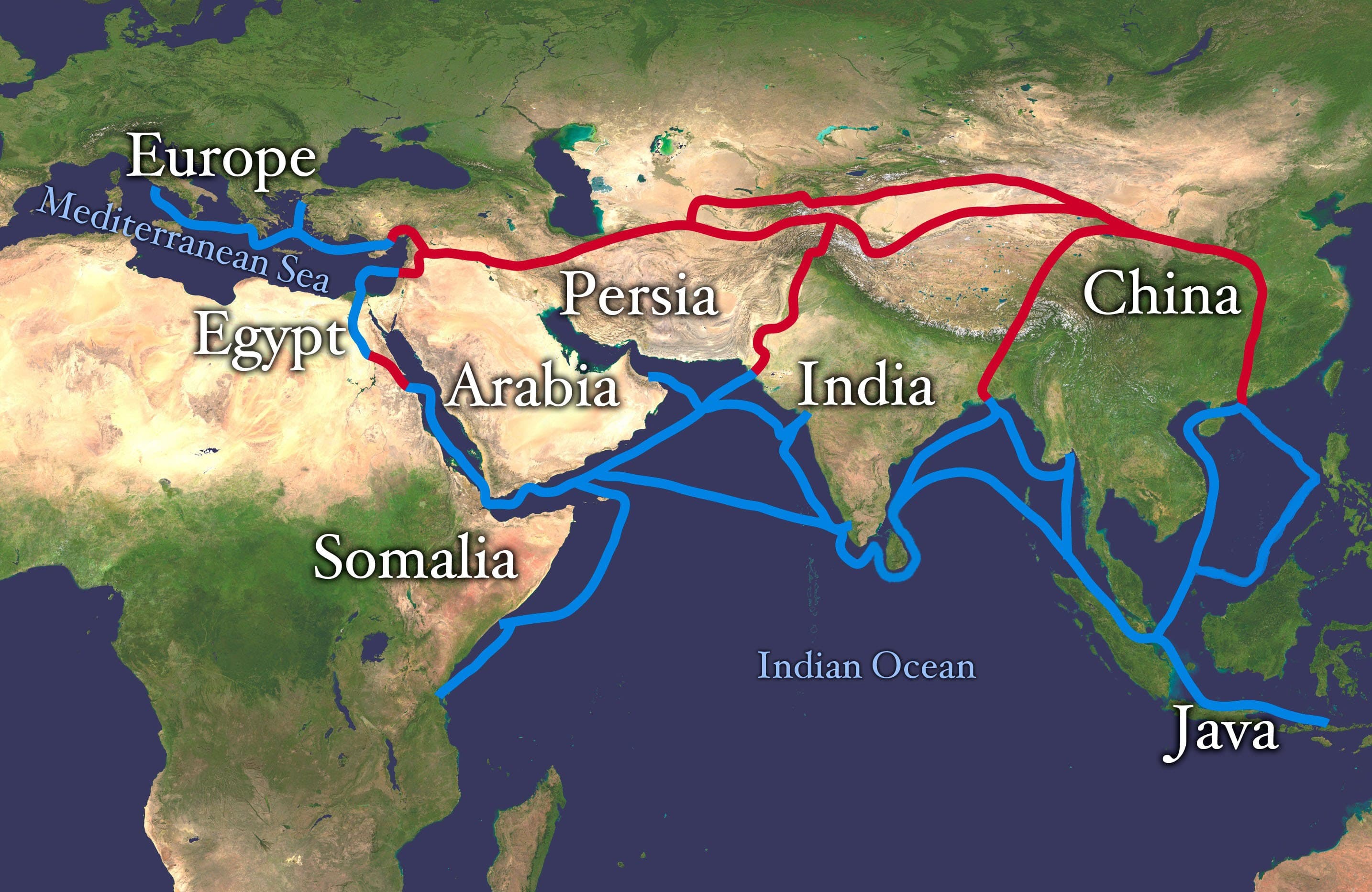 The Historical Trade Routes of Himalayan Shilajit 1 Silk Road trade routes | Archaeology of Ancient China Class Notes