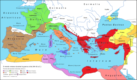 Ovid's life and times, Triumviratus Kedua - Wikipedia bahasa Indonesia, ensiklopedia bebas