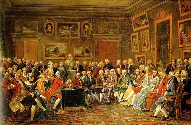 Paris and London salons, File:Salon de Madame Geoffrin.jpg - Wikipedia