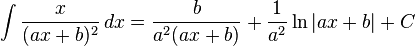 Partial fractions for integration, List of integrals of rational functions - Wikipedia, the free encyclopedia