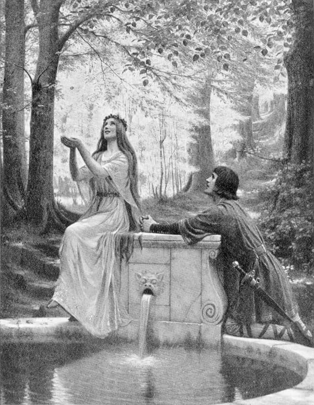The Tragic Love Triangle, File:Edmund Blair Leighton - Pelleas and Melisande.jpg - Wikipedia