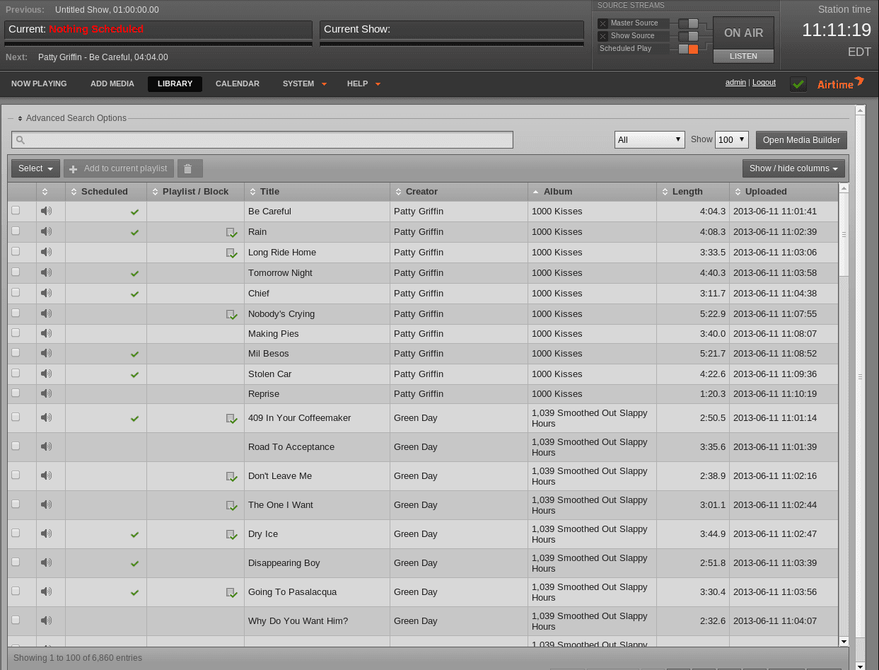 Playout automation, Airtime | Sourcefabric