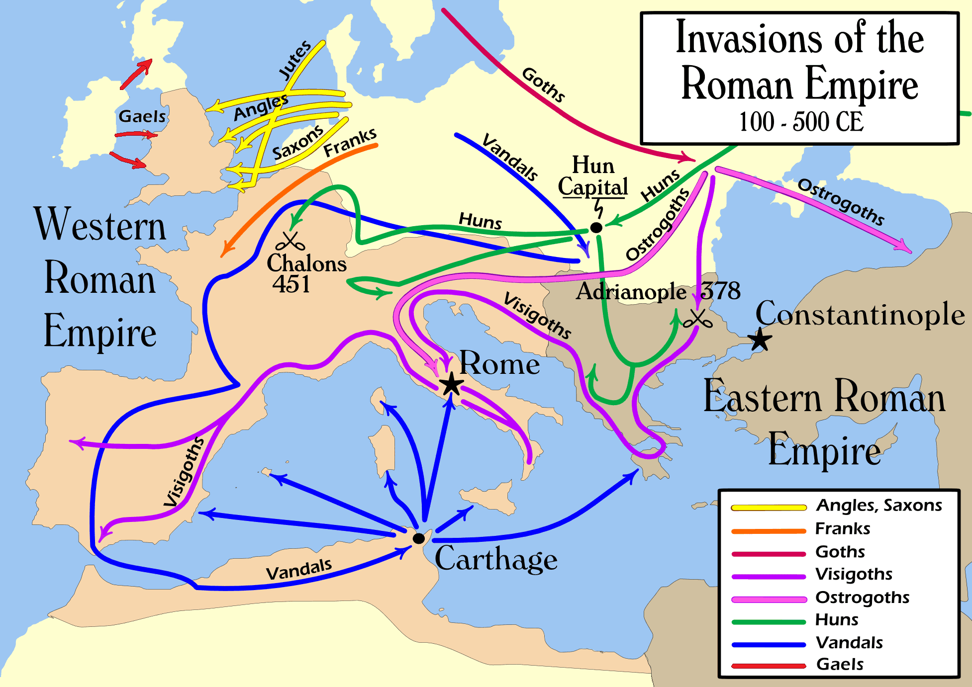 Political Instability and Military Influence, File:Invasions of the Roman Empire 1.png - Wikipedia, the free encyclopedia