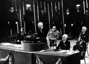 Post-World War II Origins and Drafting Conferences, Alger Hiss - Wikipedia
