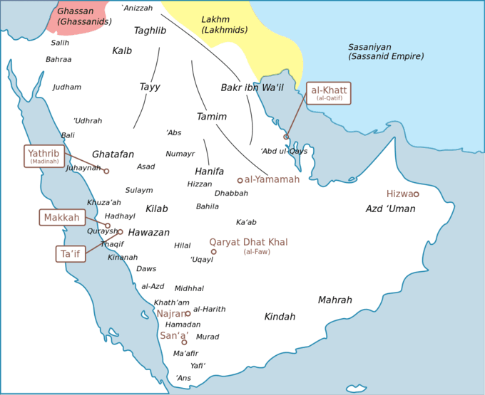Pre-Islamic Arabian context, The History of Pre-Islamic Arabia