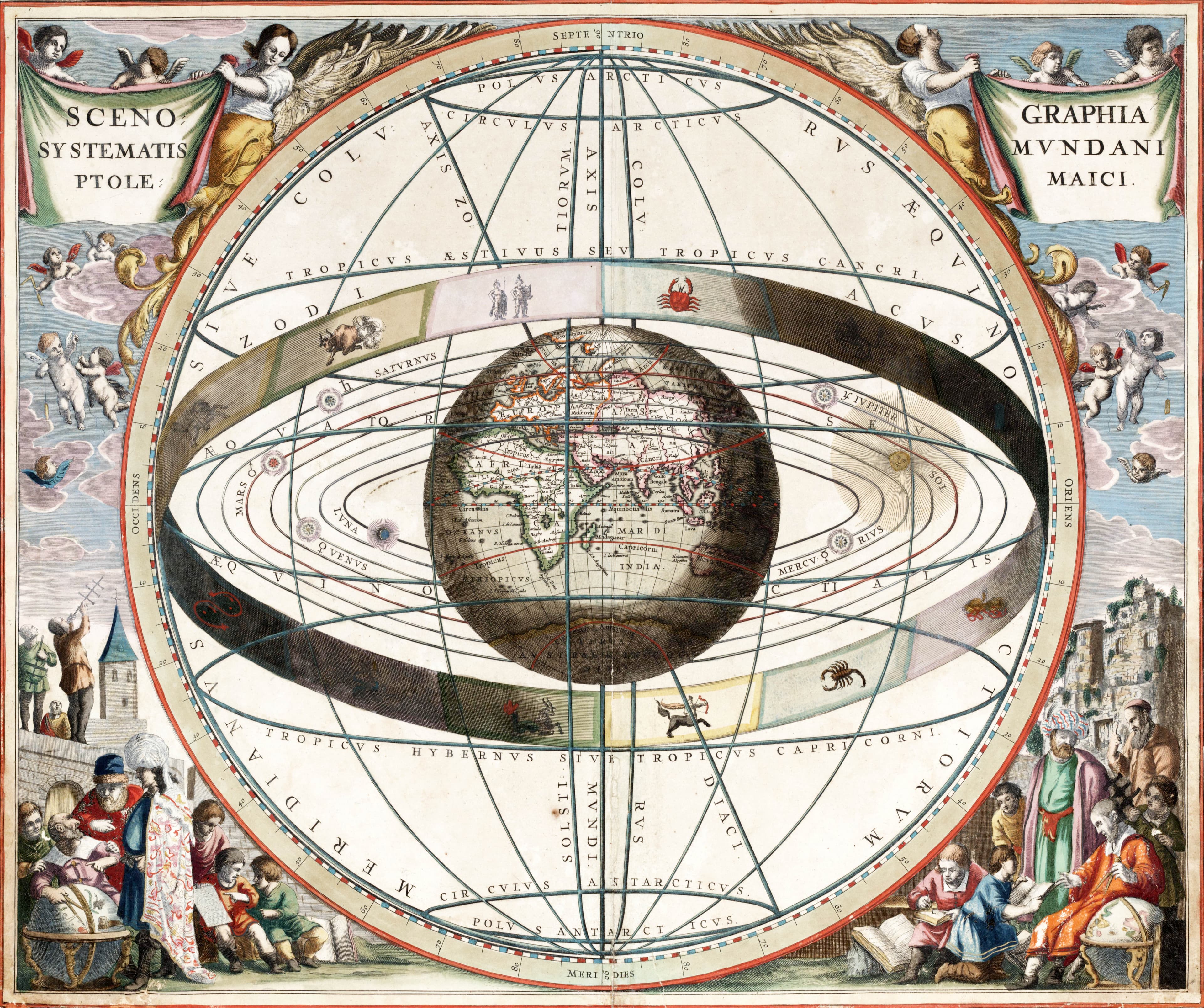 Predecessors to Kepler's work, File:Cellarius ptolemaic system c2.jpg - Wikimedia Commons