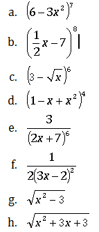 Product rule for differentiation, Differentiation : Exercise 2 - Engineering Mathematics 1 DBM10013 Politeknik