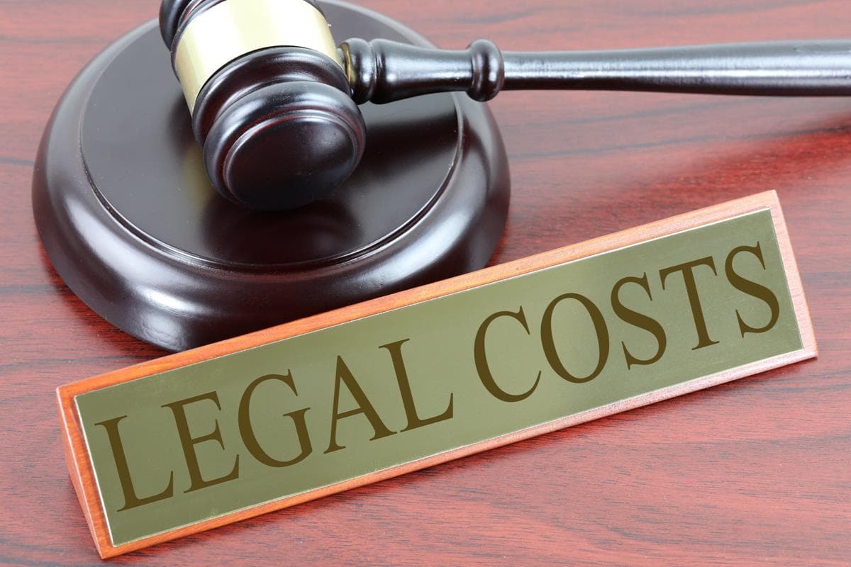 Rationale for tort reform, Legal Costs - Free of Charge Creative Commons Legal Engraved image