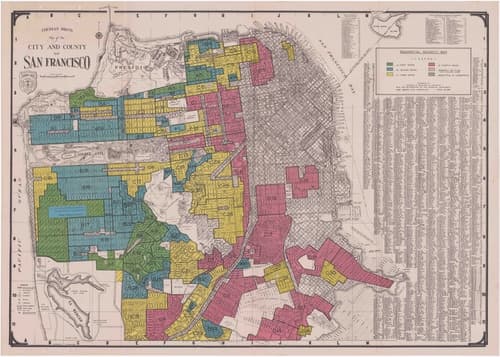 Redlining and restrictive covenants, Redlining - San Francisco - LocalWiki