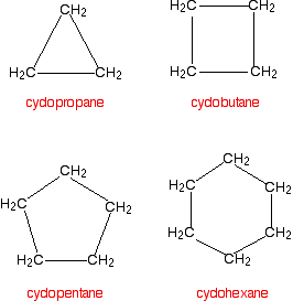 Ring strain and cycloalkane stability, Chemistry11MrStandring - Cycloalkanes