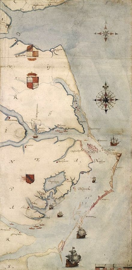 Roanoke colony, Colonie de Roanoke — Wikipédia