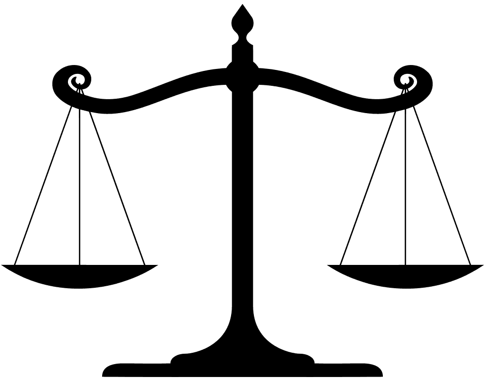 Rule of law vs rule by law, File:Balanced scale of Justice.svg - Wikipedia