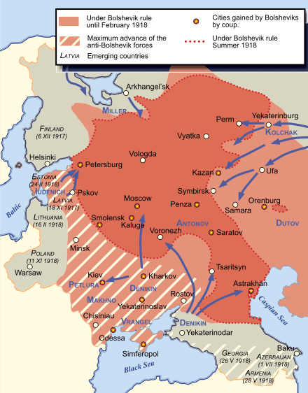 Origins and Major Events, October Revolution - Wikipedia