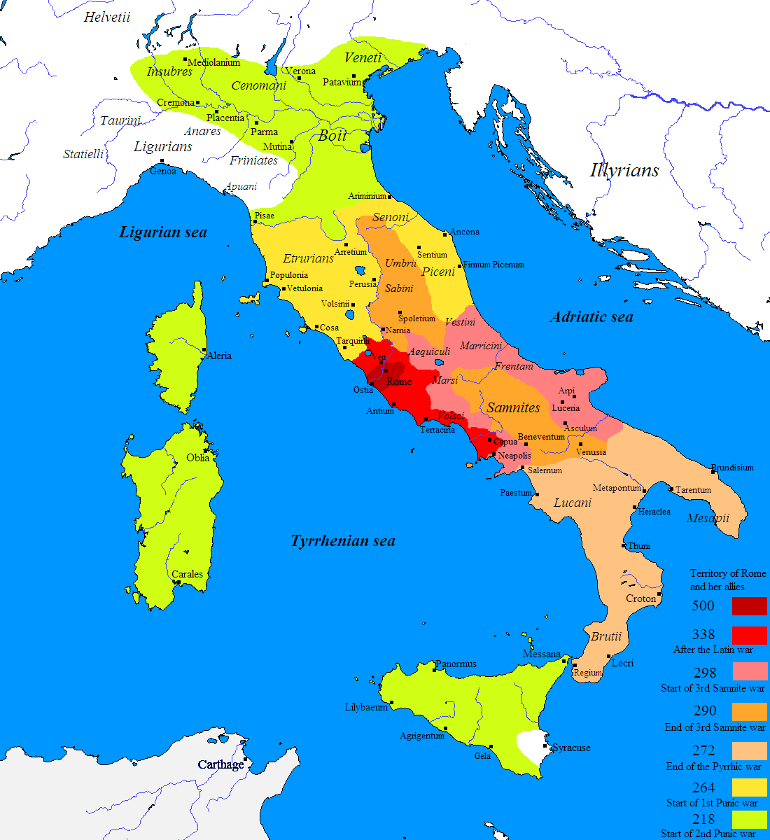Samnite Wars, Samnite Wars - Wikipedia