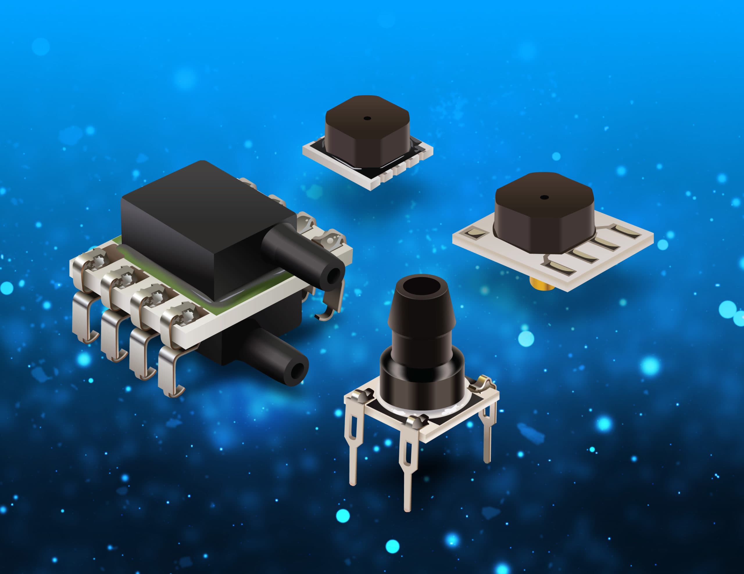Sensors and transducers, MEMS pressure sensors feature fast response, high resolution, long-term stability - Electronics ...
