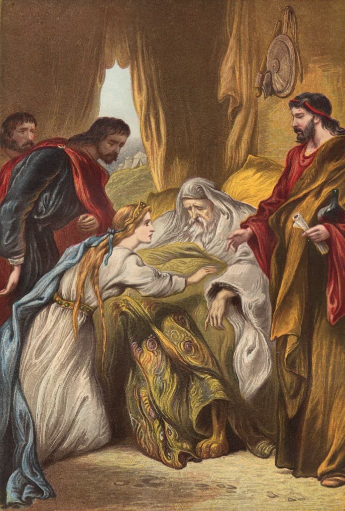 Central Themes and Character Relationships, King Lear and Cordelia | Victorian Illustrated Shakespeare Archive