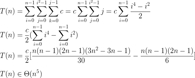 Summations with sigma notation, calculus - Sigma Notation multiple sigma - Mathematics Stack Exchange