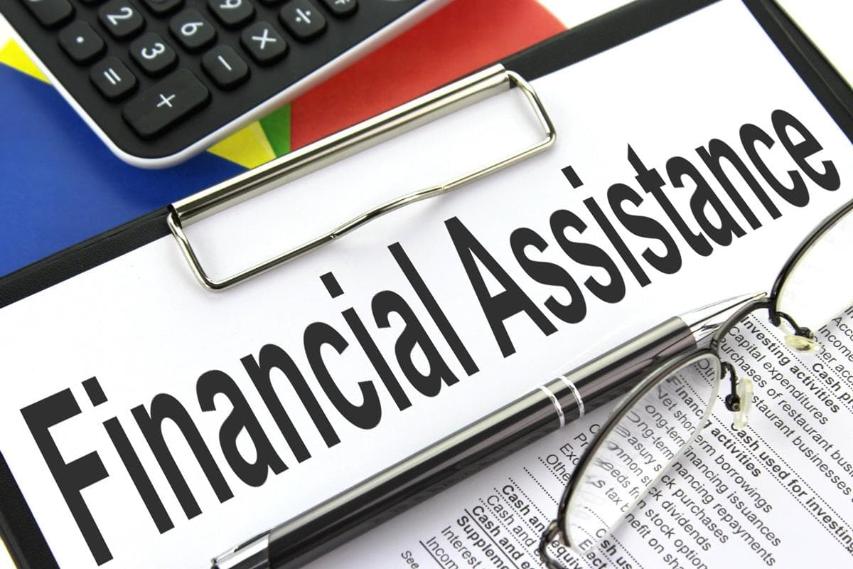 Support from Small Business Administration, Financial Assistance - Clipboard image