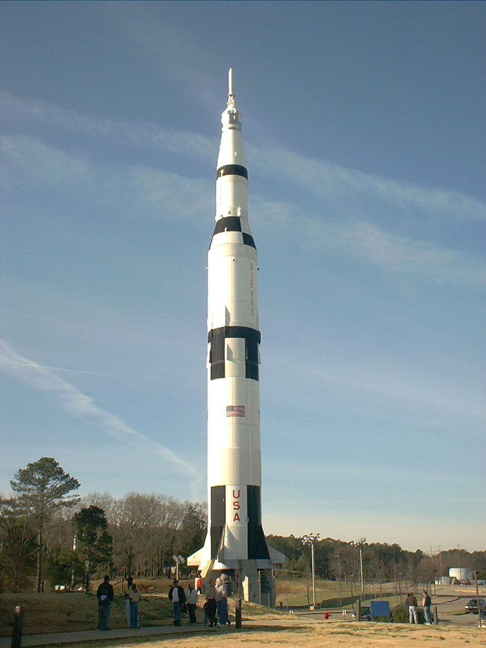Space and Missile Programs in Alabama, File:Saturn v space rocket at us space and rocket center.jpg