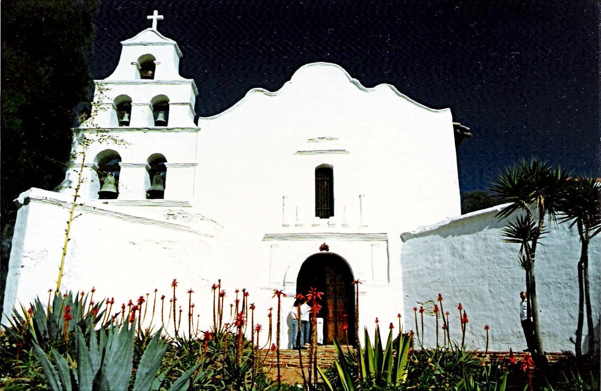 Spanish missions, File:Mission San Diego 1987.jpg - Wikipedia