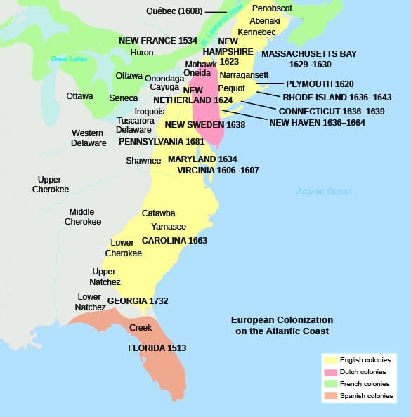 Spanish vs French colonization approaches, English Settlements in America | United States History 1 (OS Collection)