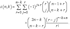 Definition and Combinatorial Interpretation, On r-Stirling Type Numbers of the First Kind