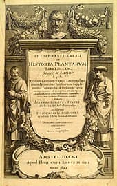 Theophrastus' early contributions, Theophrastus - Wikipedia