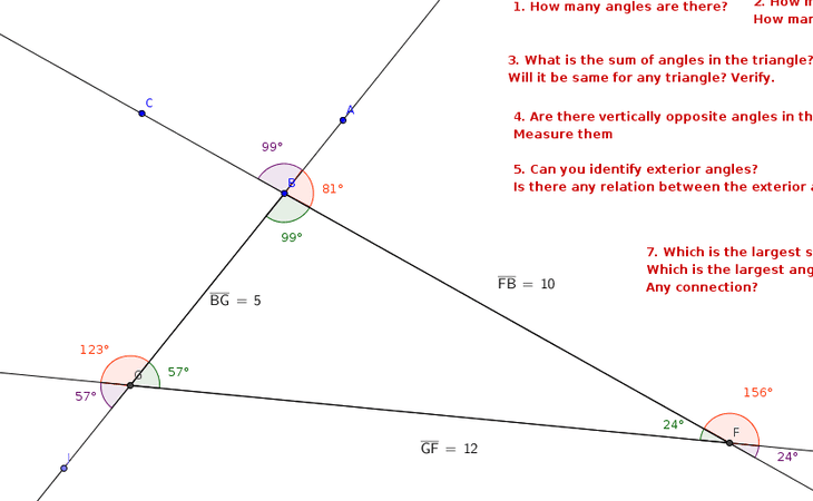 Triangle properties in real-world applications, ICT student textbook/Getting introduced to triangle properties - Open Educational Resources