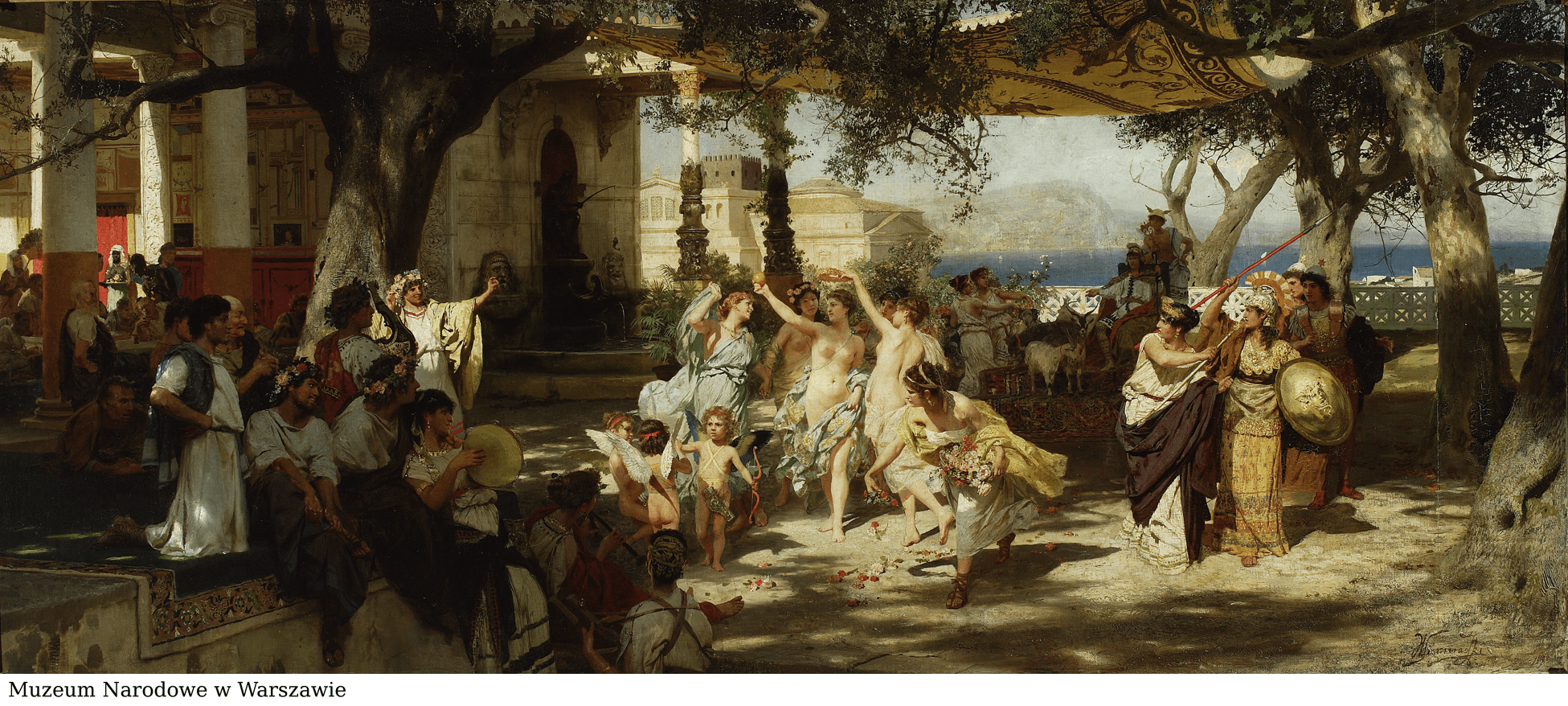 Mythological causes, File:Siemiradzki Judgement of Paris.png - Wikimedia Commons