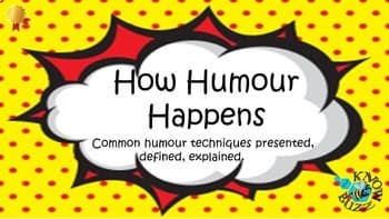 Types of comedy and techniques, How humour happens - humor techniques presented and analysed by The Know Buzz