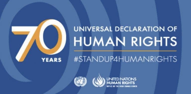 United Nations declarations, Universal Declaration of Human Rights 70 years - FAMVIN NewsEN