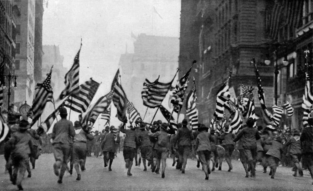 Urban Enthusiasm and Patriotic Demonstrations, Primary Source Images: World War I and Its Aftermath | United States History II