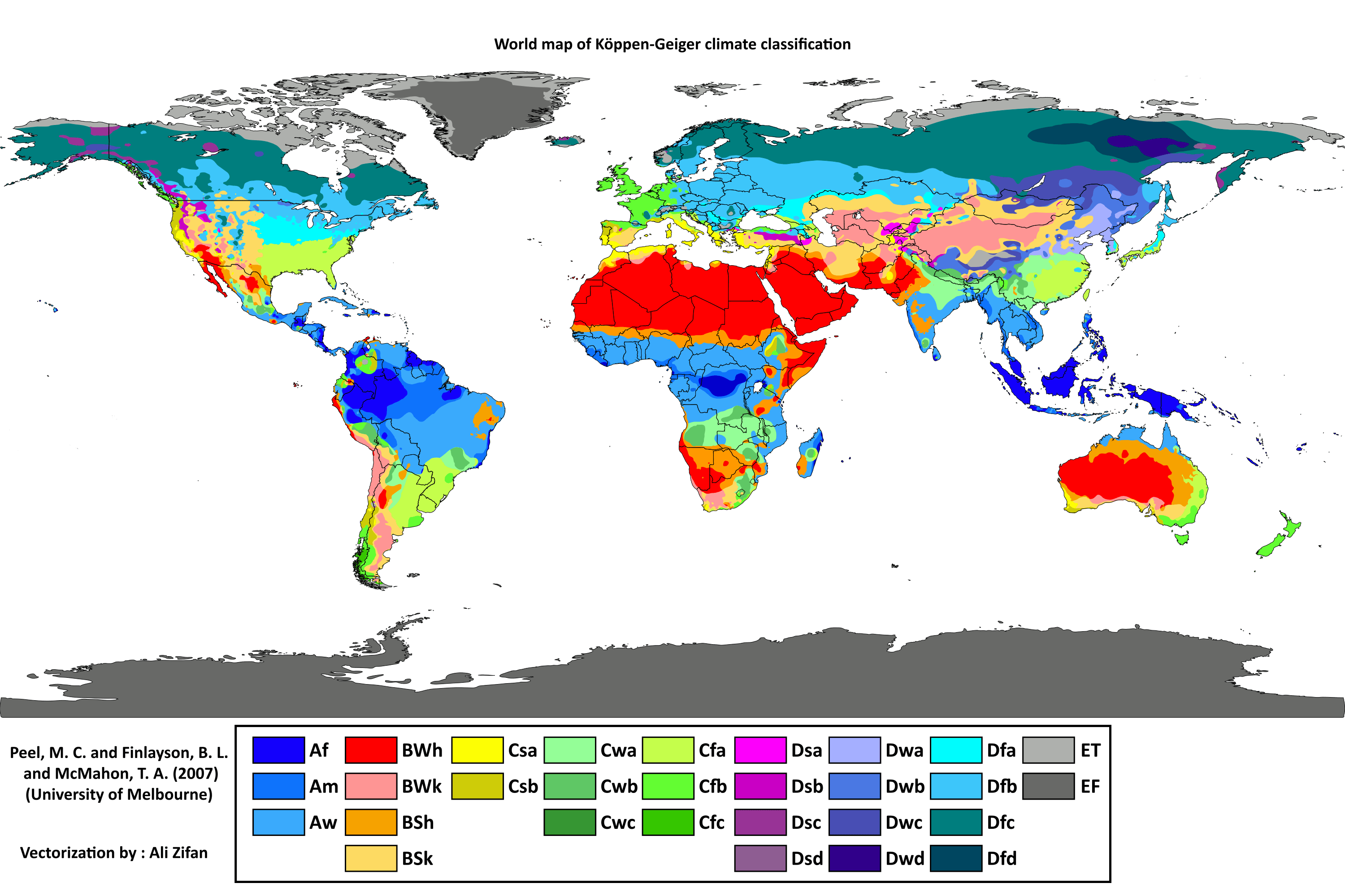 Weather and climate, Climate Zones and Biomes | Physical Geography