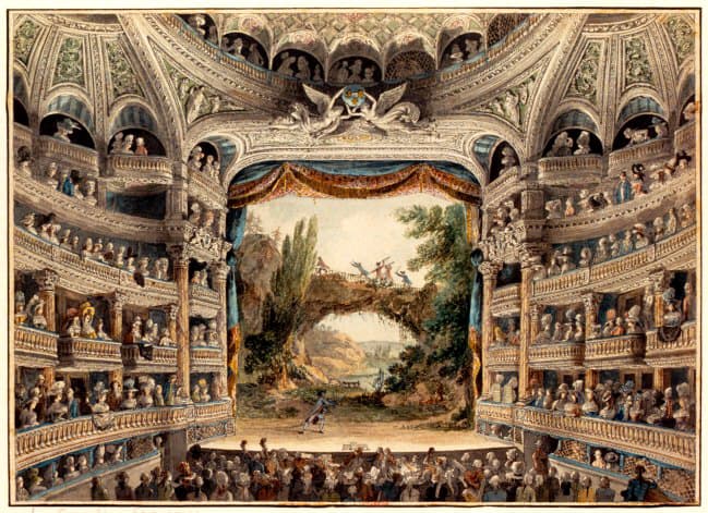 Definition and Historical Context, Le vocabulaire du théâtre