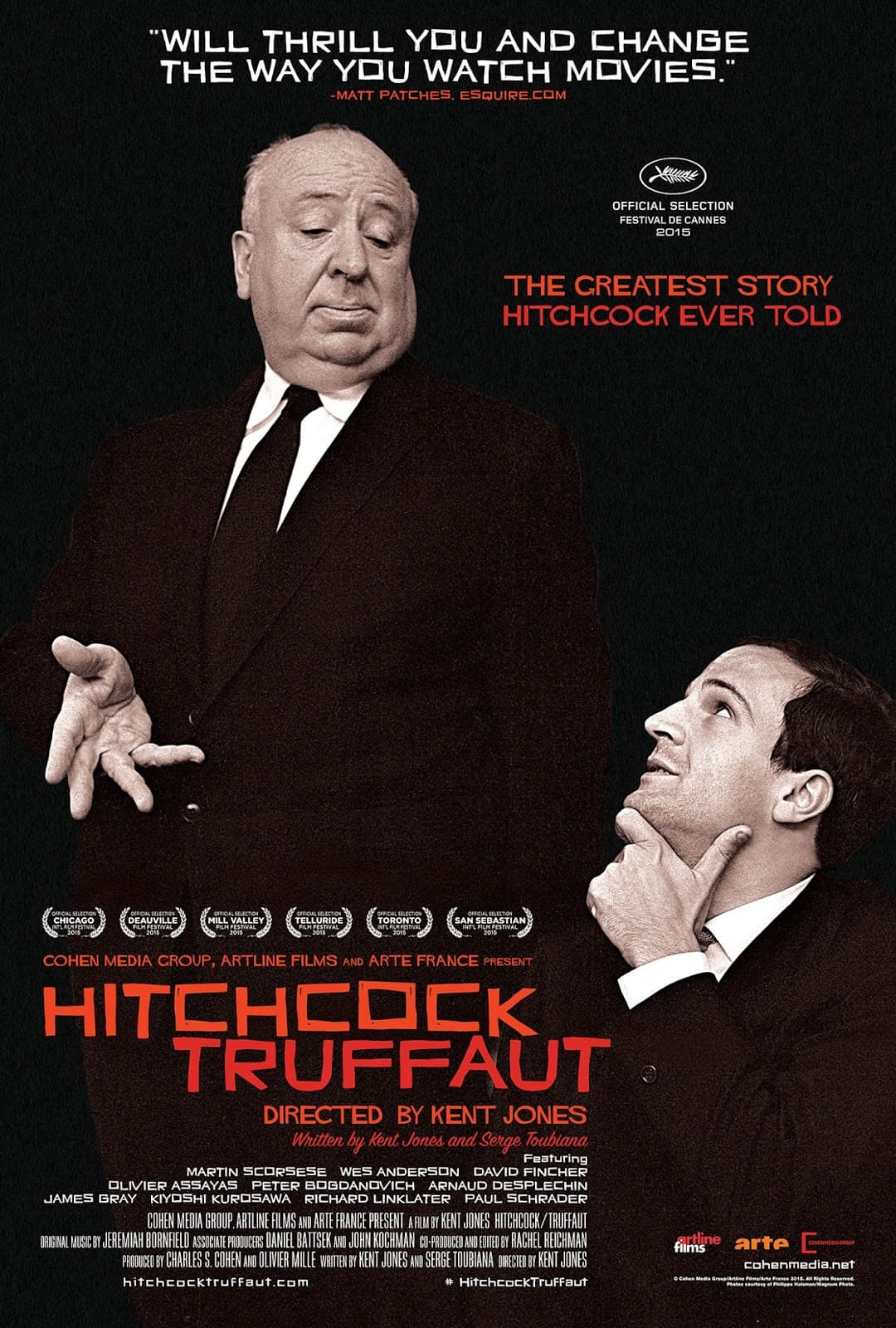 Works of influential auteur directors, asalto visual: Hitchcock/Truffaut: El cine según Truffaut/Hitchcok