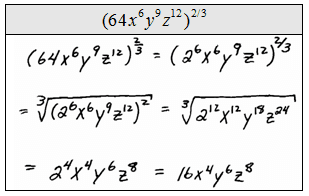 Simplification of rational exponents, OpenAlgebra.com: Free Algebra Study Guide & Video Tutorials: Rational Exponents