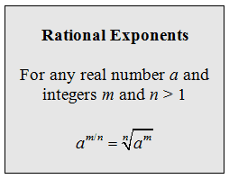 Simplification of rational exponents, OpenAlgebra.com: Free Algebra Study Guide & Video Tutorials: Rational Exponents