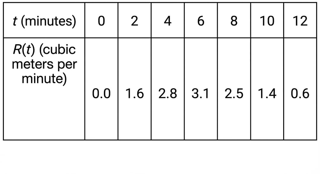 Amount B Table Rows AP Calc AB/BC Unit 6 Review: Integration & Accumulation | Fiveable
