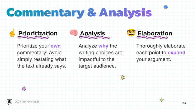 Topic Evidence Analysis Examples AP Lang Rhetorical Analysis: Evidence & Commentary Guide | Fiveable