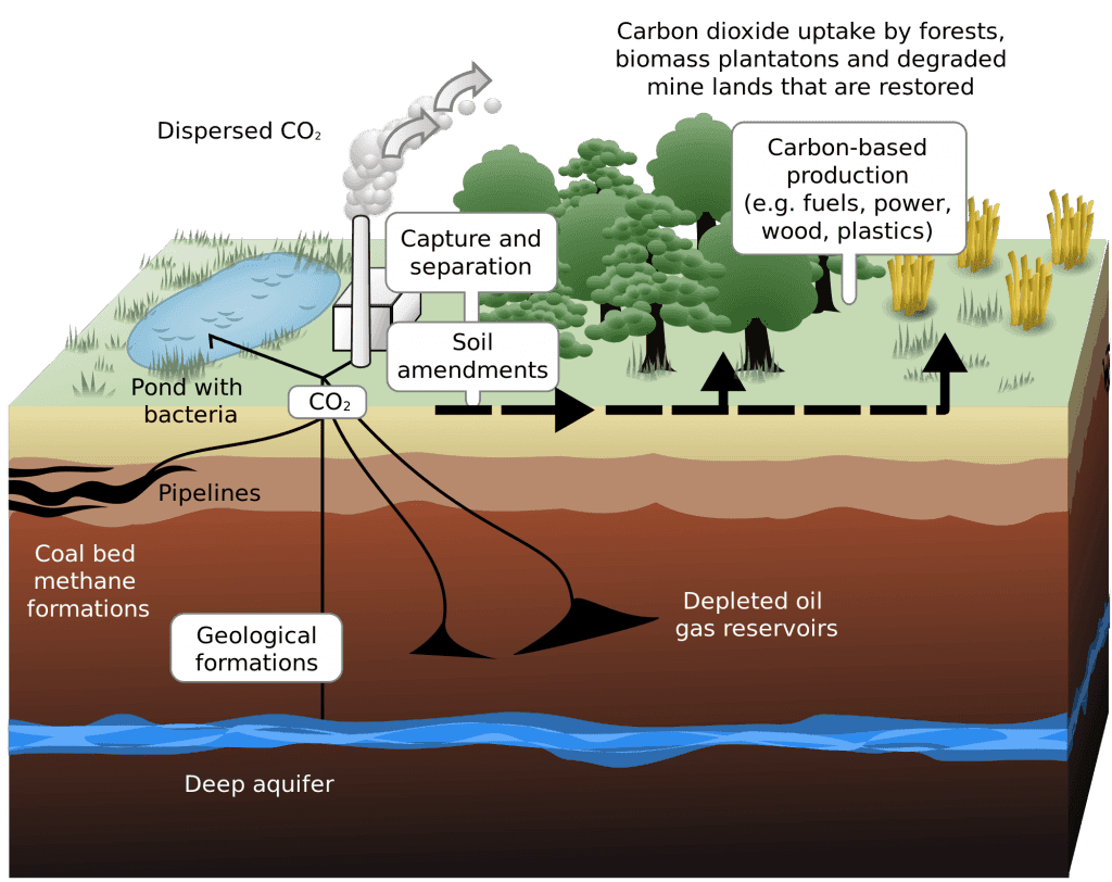 Co Capture Carbon capture and storage technologies | Intro to Climate... | Fiveable