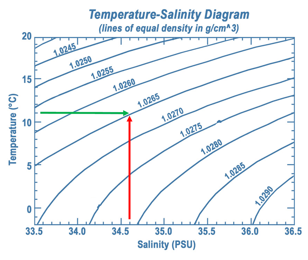 Salinity, temperature, and density relationships |... | Fiveable