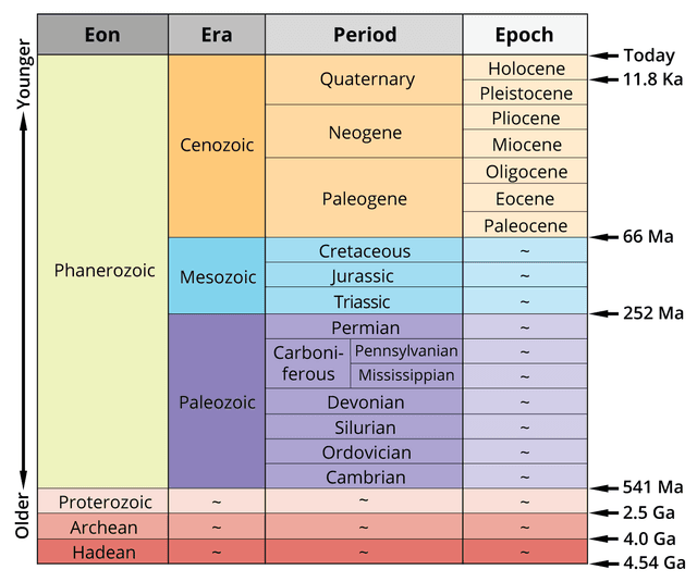 Time Scale Picture Geologic Time Scale | Earth Science Class Notes | Fiveable