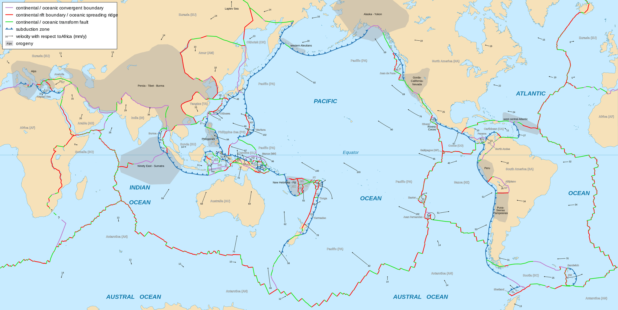 Historical development of plate tectonic theory | Intro to... | Fiveable